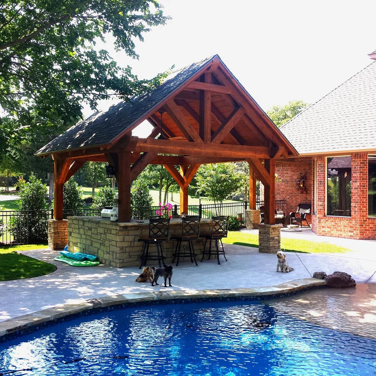 Custom pergola — OKC