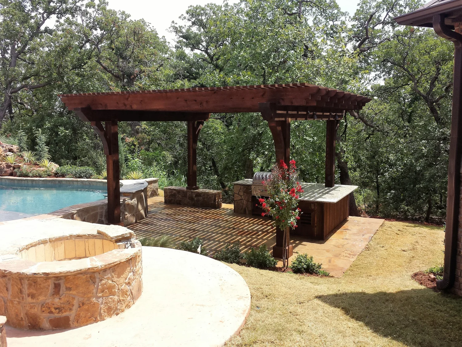 Hickory Creek pergola project