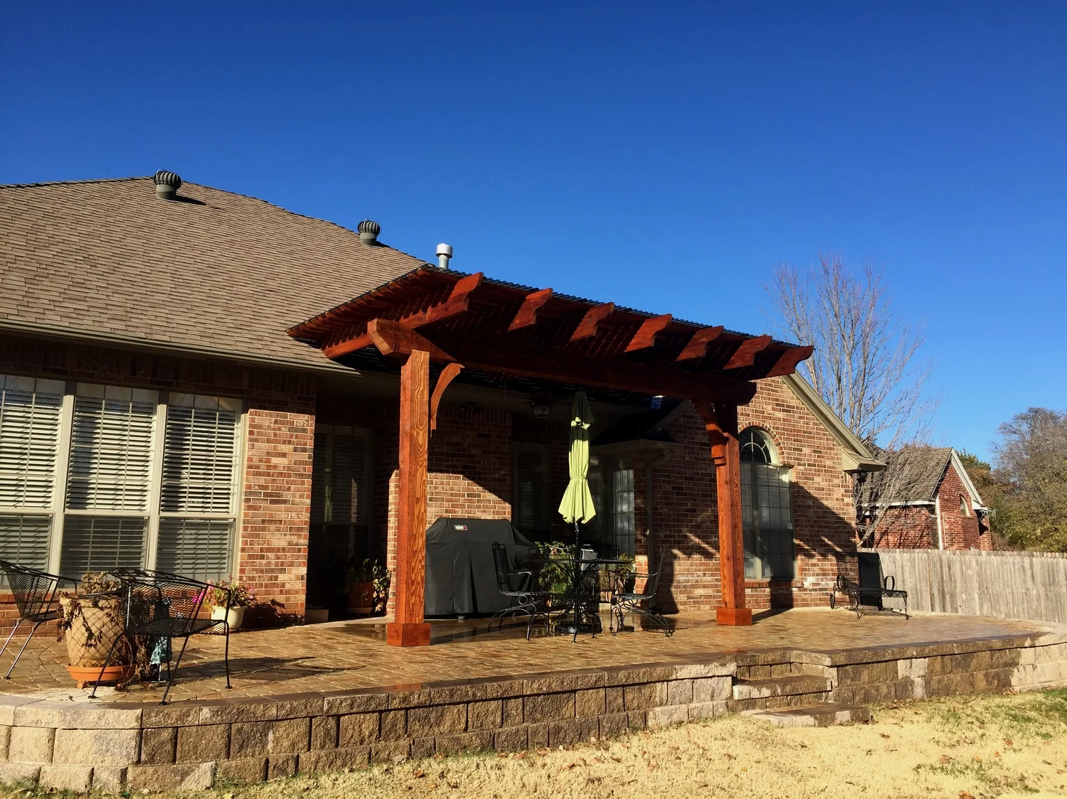 Custom shade structure