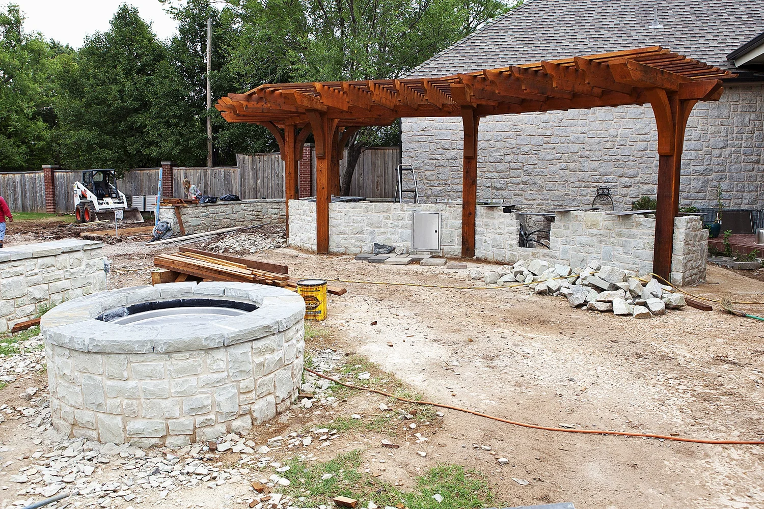 Ted's pergola detail